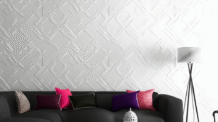 Gesso 3D: Transforme suas Paredes com Texturas e Relevos Incríveis!
