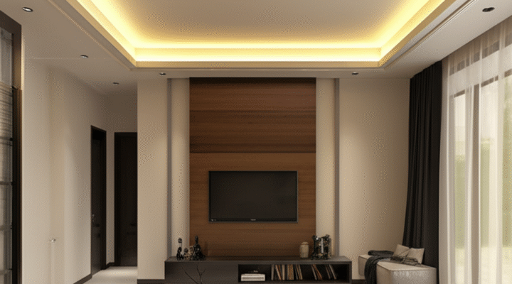Gesso e Luz: Crie Ambientes Aconchegantes com Iluminação Indireta